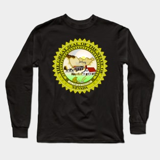 Nevada Coat of Arms Long Sleeve T-Shirt